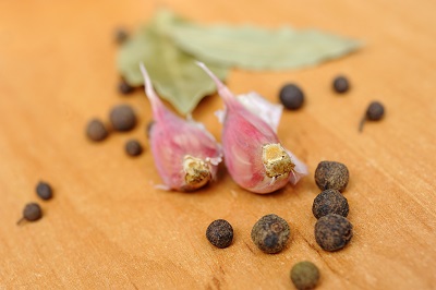 桃树叶大蒜花椒