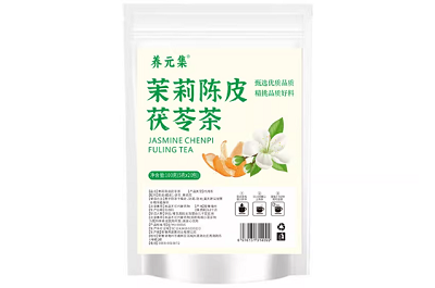 茉莉陈皮茯苓茶